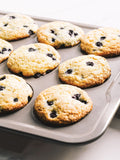 Ninja Foodi Zerostick Grey 12 cup muffin tin, imported from the UK