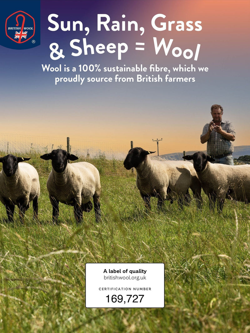 Slumberdown White Wool Mattress Topper (British brand)