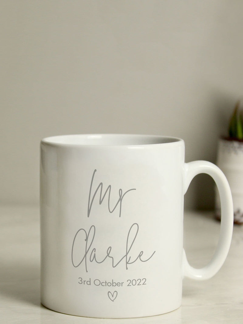 Personalised Mr Mug by PMC