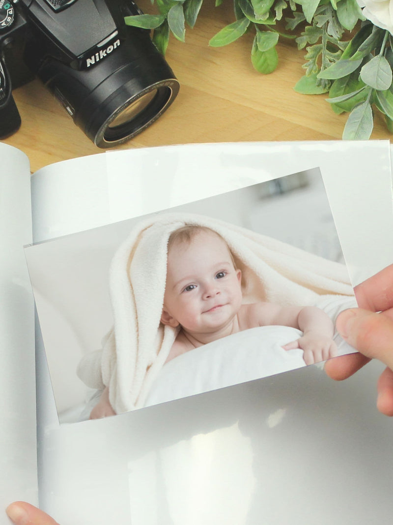PMC Personalised Photo Upload Square Photo Album, imported from the UK