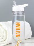 Natural Personalised Sports Water Bottle by PMC