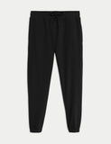 M&S Collection elasticated waist cotton rich joggers - British product