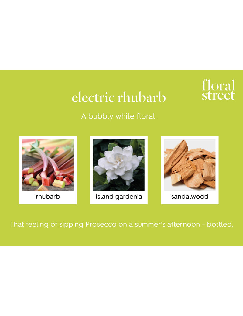 Floral Street Electric Rhubarb Eau de Parfum 10 ml - British product