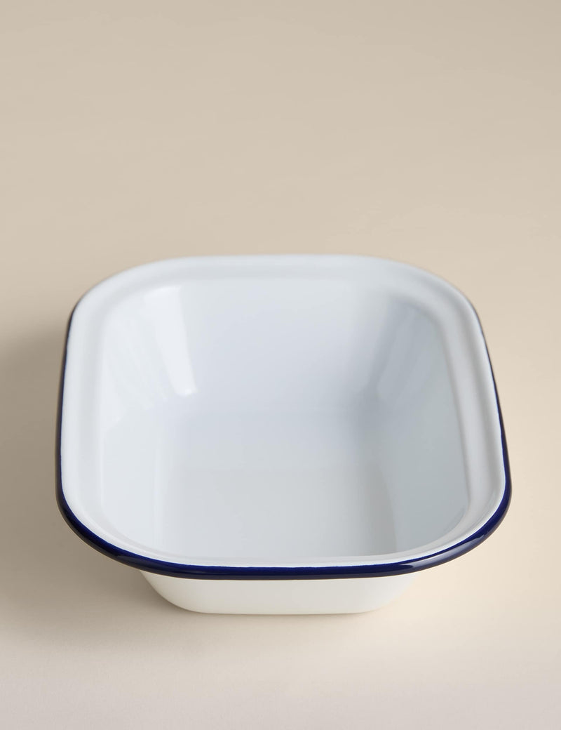 Enamel 28cm pie dish - British product
