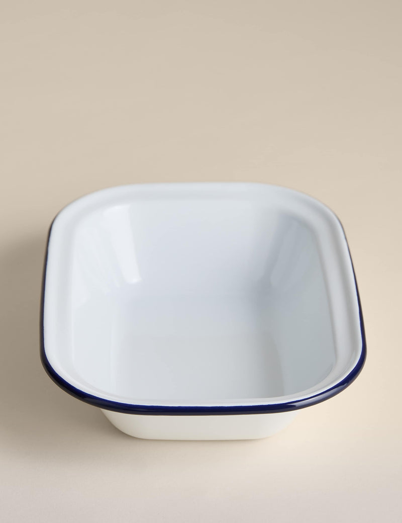 Enamel 28cm pie dish - British product