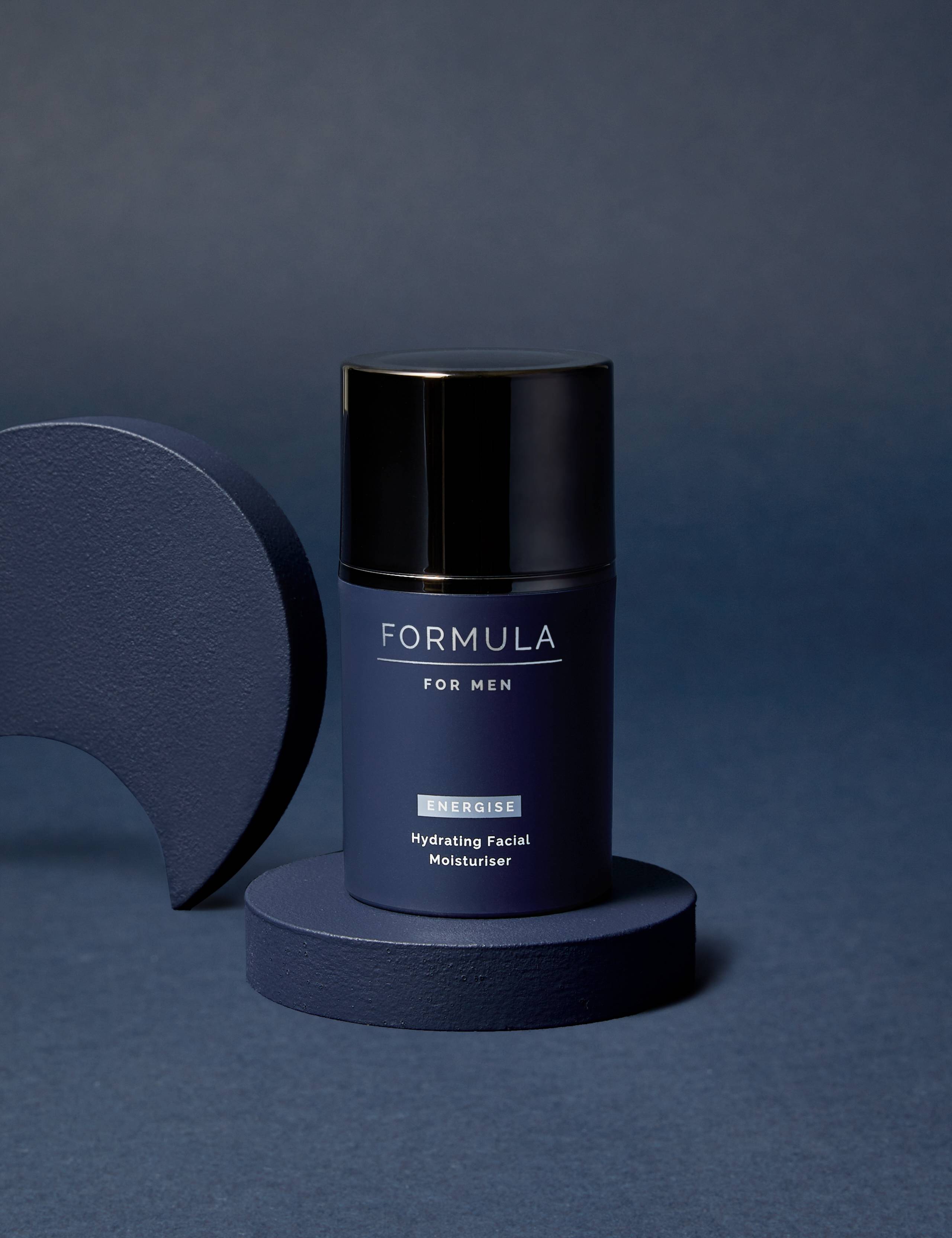 Energise men's hydrating facial moisturiser 50ml - British product