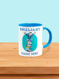 Star Editions Matilda Roald Dahl Personalised Coloured Mug 11oz, imported from the UK