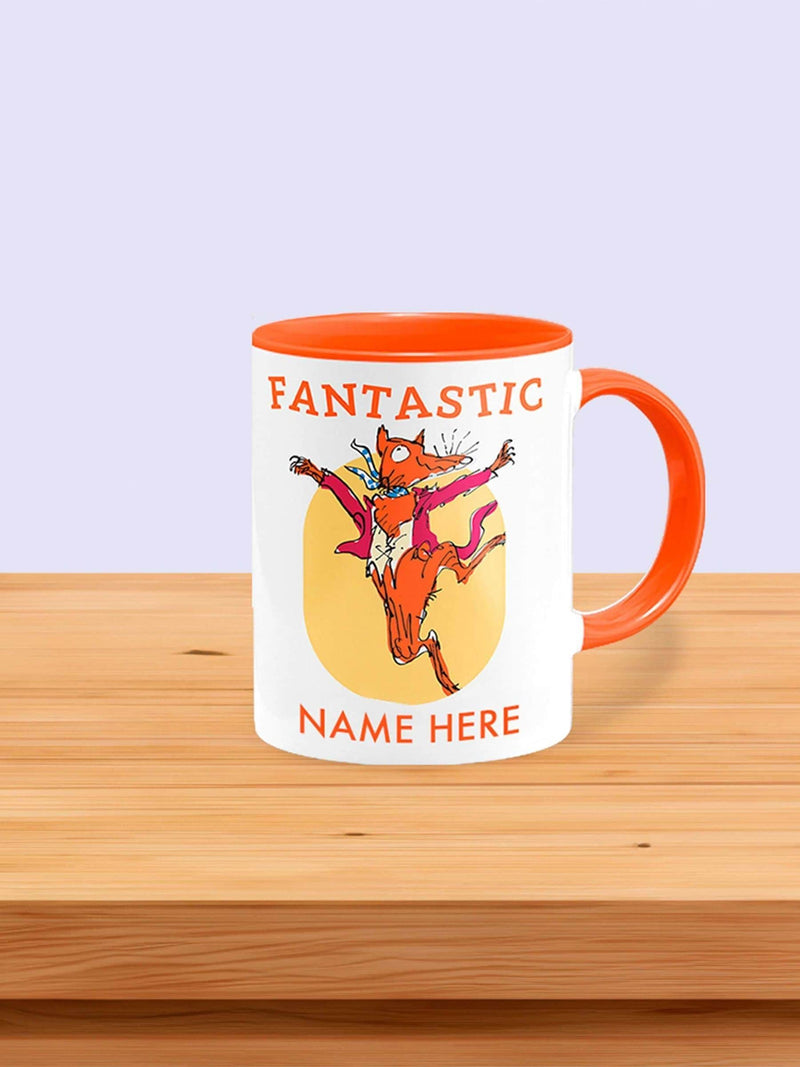 Star Editions Fantastic Mr Fox Personalised Coloured Mug 11oz - British product