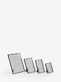 Black Monaco metal photo frame - British product