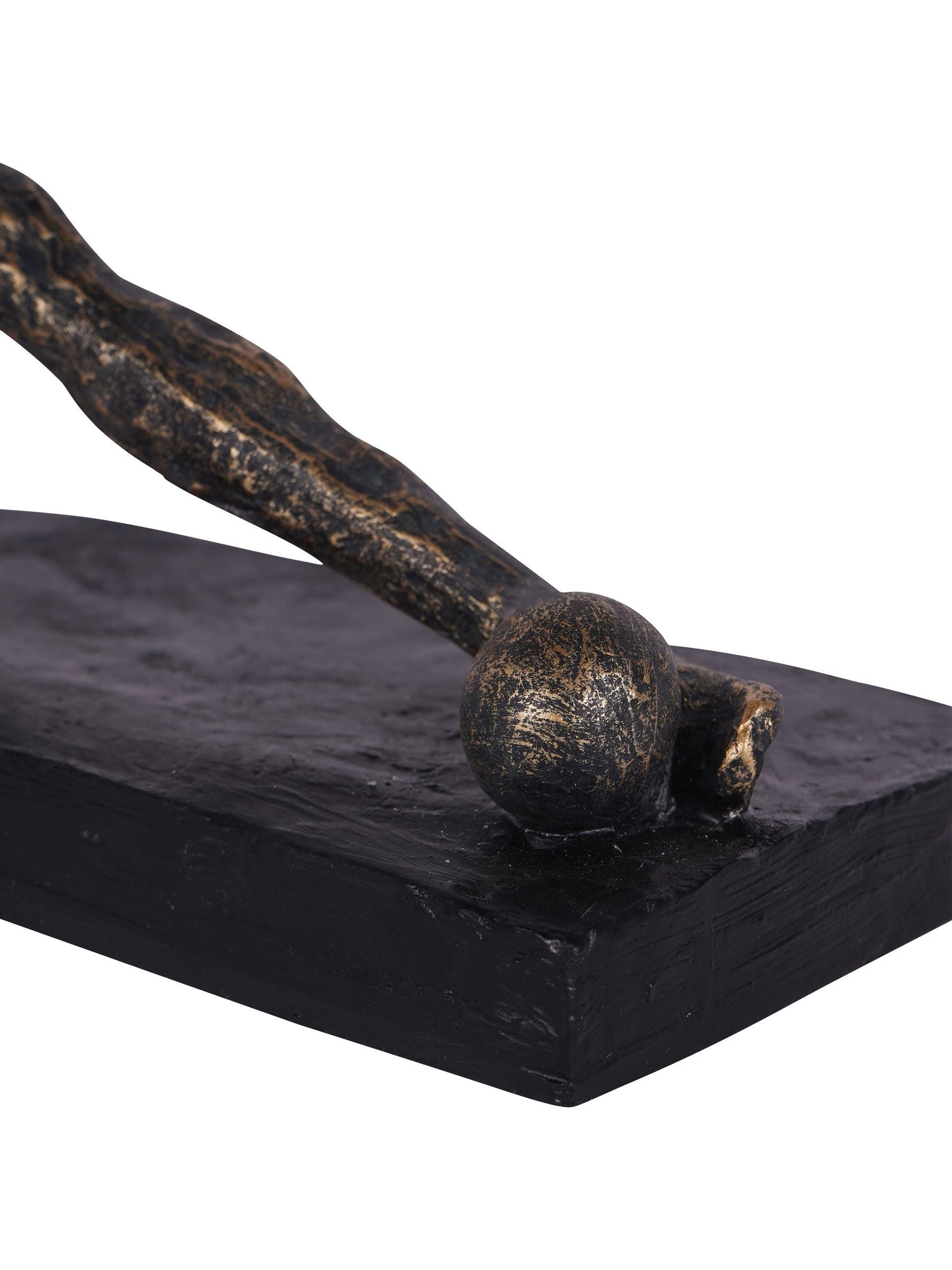 Libra Interiors Bronze Football Player Sculpture