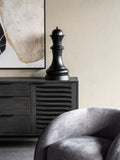 Libra Interiors Black Decorative Queen Finish Ornaments