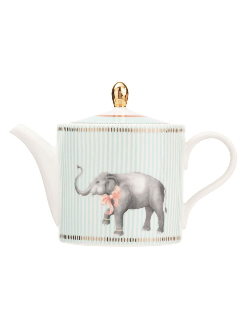 Yvonne Ellen elephant teapot with giftable hat box (British brand)