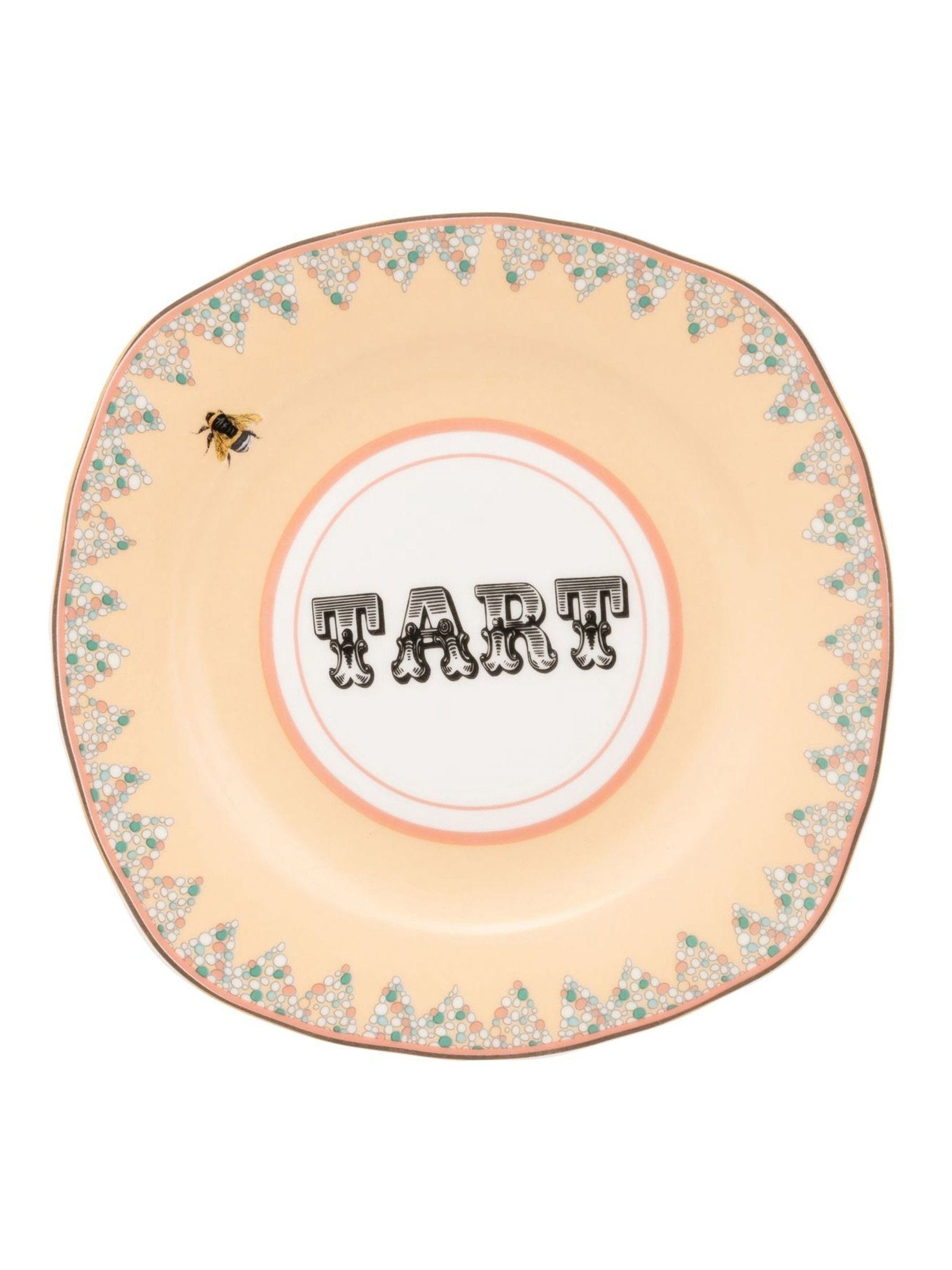 Yvonne Ellen multi cheeky tea plates 16cm (British brand)