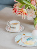 Yvonne Ellen Multi Bestie Teacup and Saucer