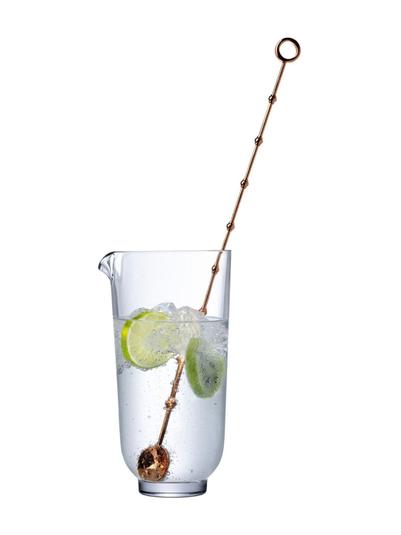Nude Clear Hepburn Mixing Glass with Metal Stirrer