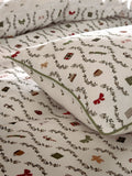 Natural Icons Christmas duvet cover set, imported from the UK