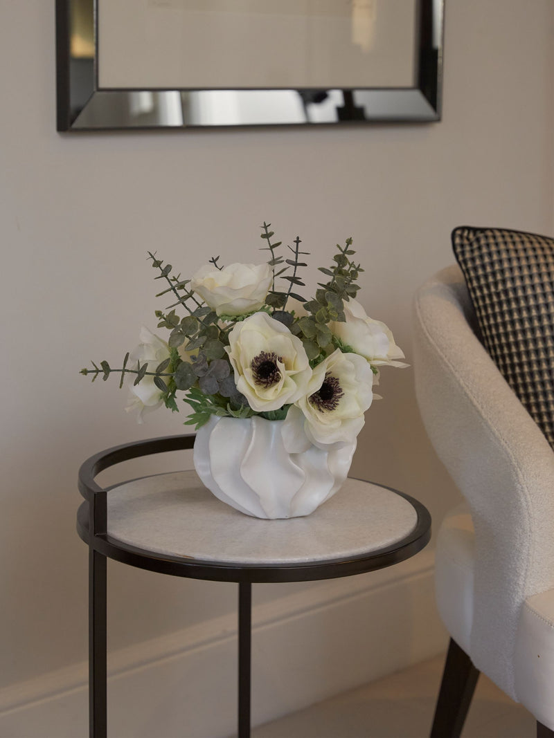 Sixty3 Neutral Harmony vase 13.5cm height (British brand)