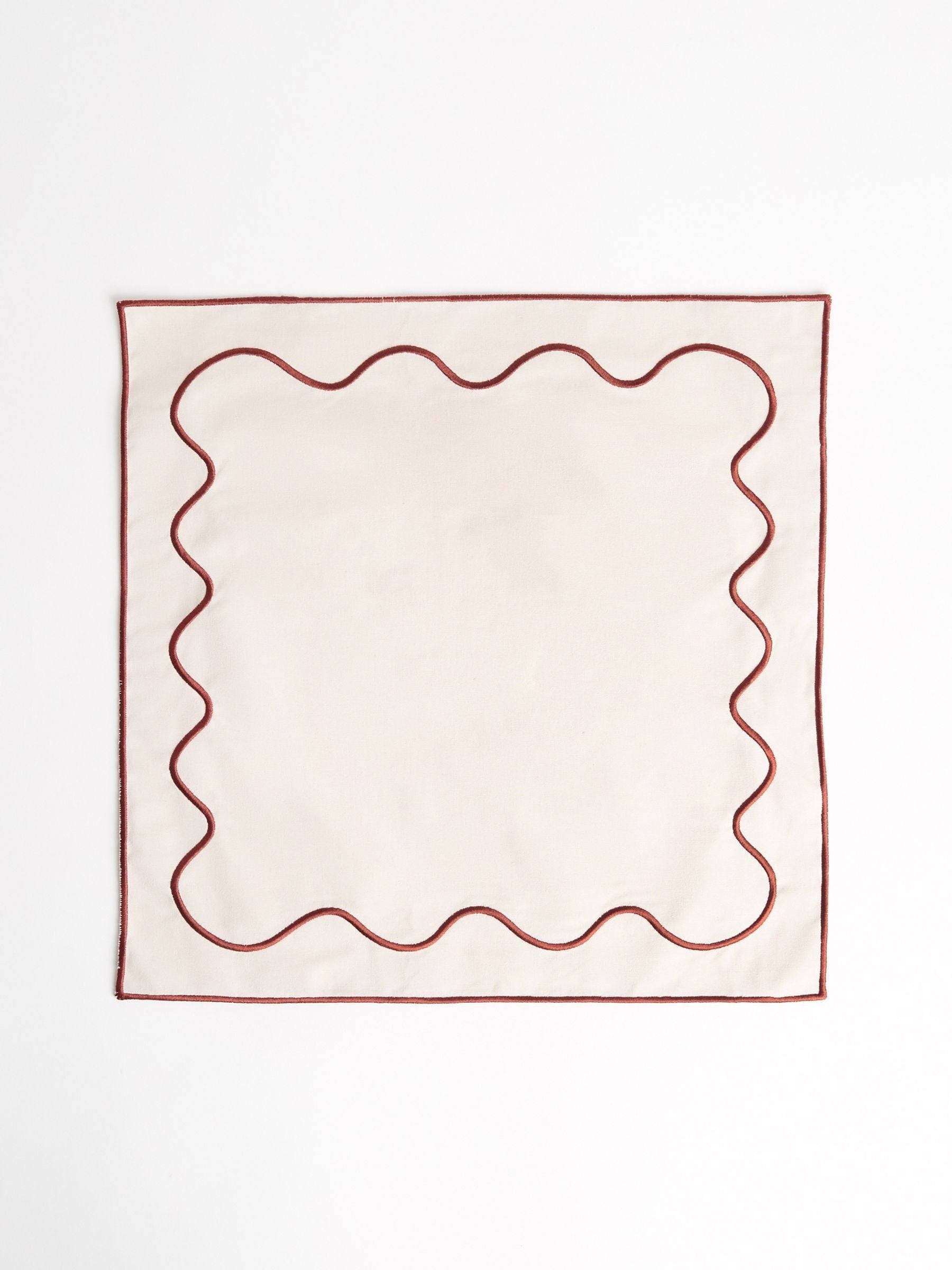 Dusty rose napkins set of 4 40cm x 40cm (British brand)