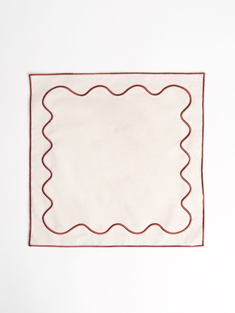 Dusty rose napkins set of 4 40cm x 40cm (British brand)