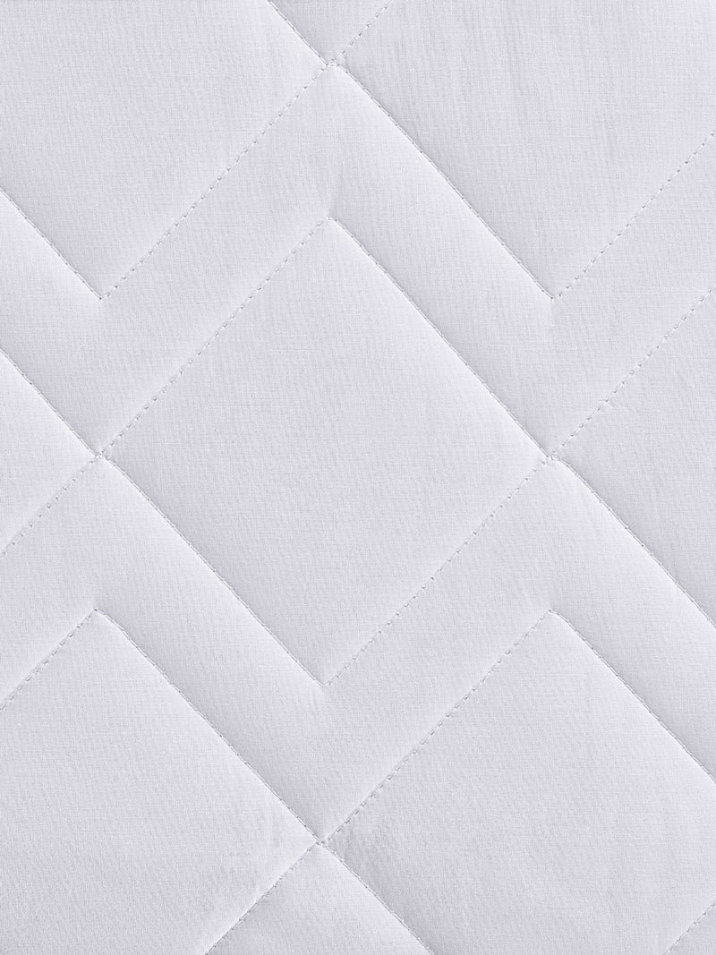 Simba 100% cotton white mattress protector (British brand)