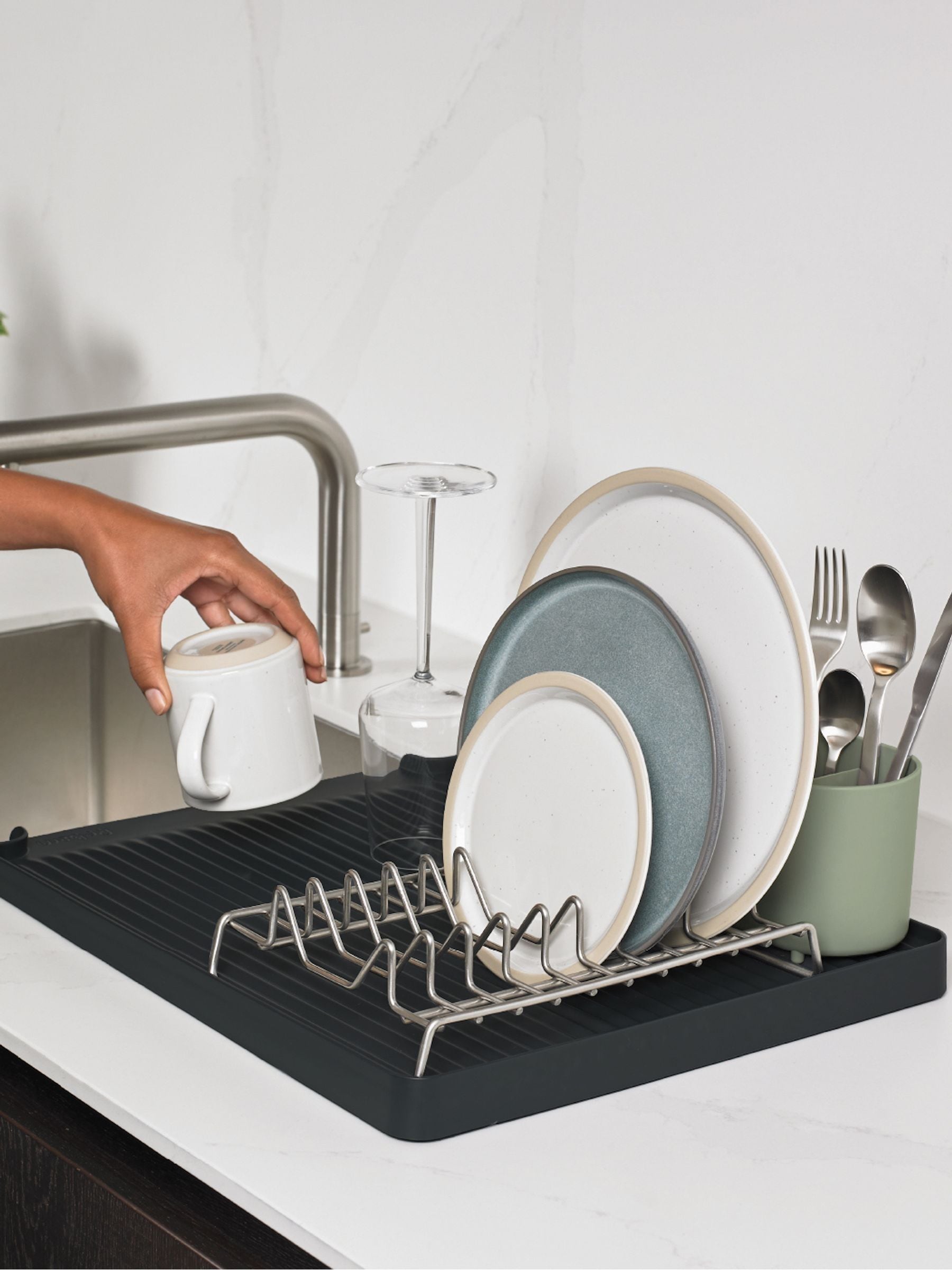 ReBorn Green Large Draining Rack, imported from the UK