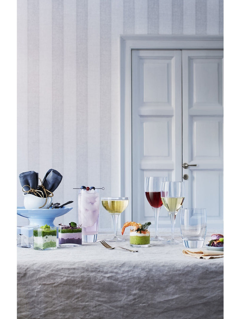 Luigi Bormioli grey large wine glasses 340ml, UK version