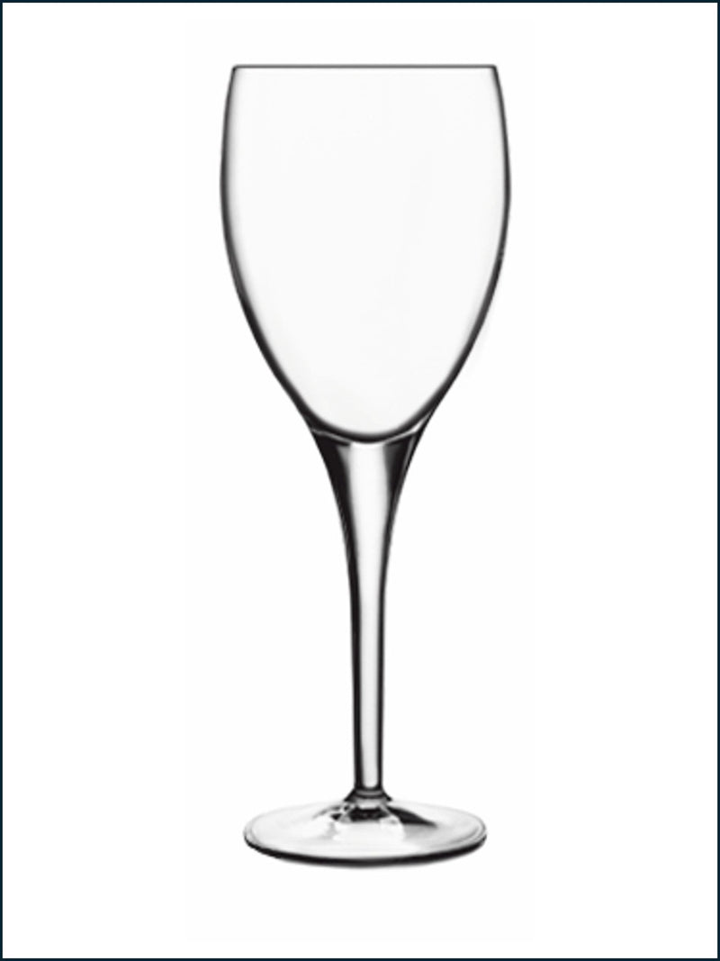 Luigi Bormioli grey large wine glasses 340ml, UK version
