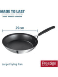 Prestige Grey Made To Last 29cm frying pan, imported from the UK