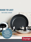 Prestige Grey Made To Last 29cm frying pan, imported from the UK