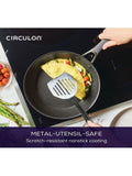 Circulon grey scratch defense nonstick frying pan set 21cm and 25cm - British product