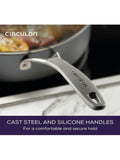 Circulon grey scratch defense nonstick frying pan set 21cm and 25cm - British product