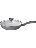 Prestige Grey Earthpan 28cm Ceramic Fry Pan With Glass Lid