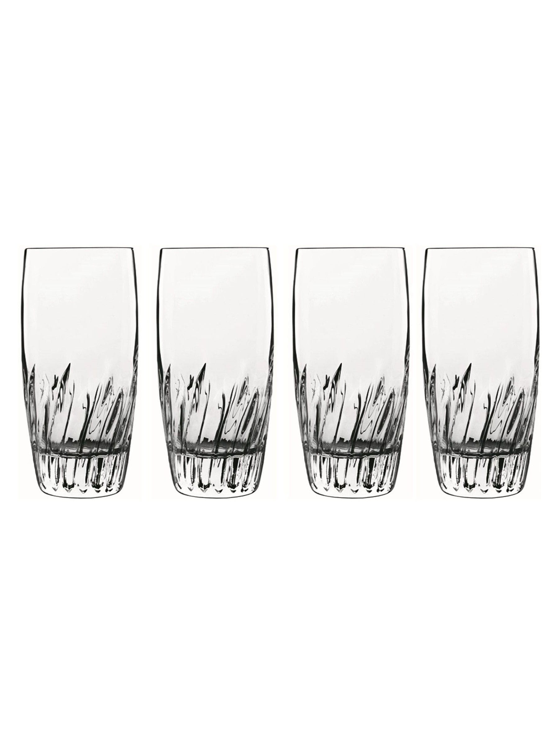 Luigi Bormioli Grey Mixology Incanto highball glasses set of 4 435ml, UK version