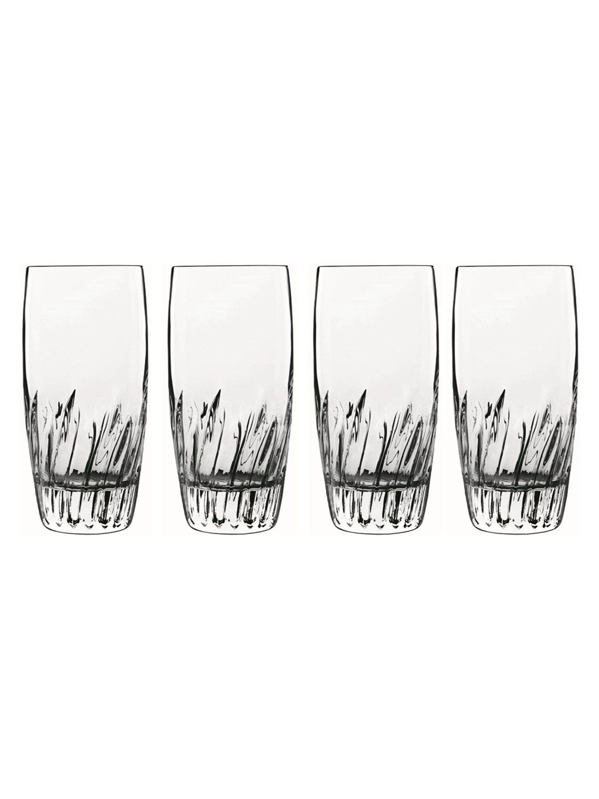 Luigi Bormioli Grey Mixology Incanto highball glasses set of 4 435ml, UK version
