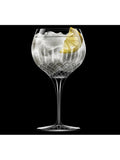 Luigi Bormioli Set of 4 Grey Diamante Gin Glasses