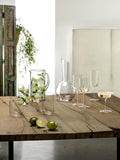 Luigi Bormioli Set of 6 Grey Sublime Flute Glasses