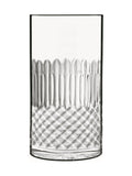 Luigi Bormioli grey diamante hi-ball glasses set of 6, UK version