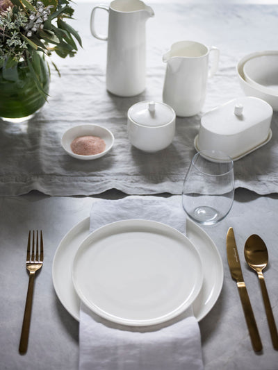 Maxwell & Williams White Resort Coupe Bone China Dinner Set 12 Piece