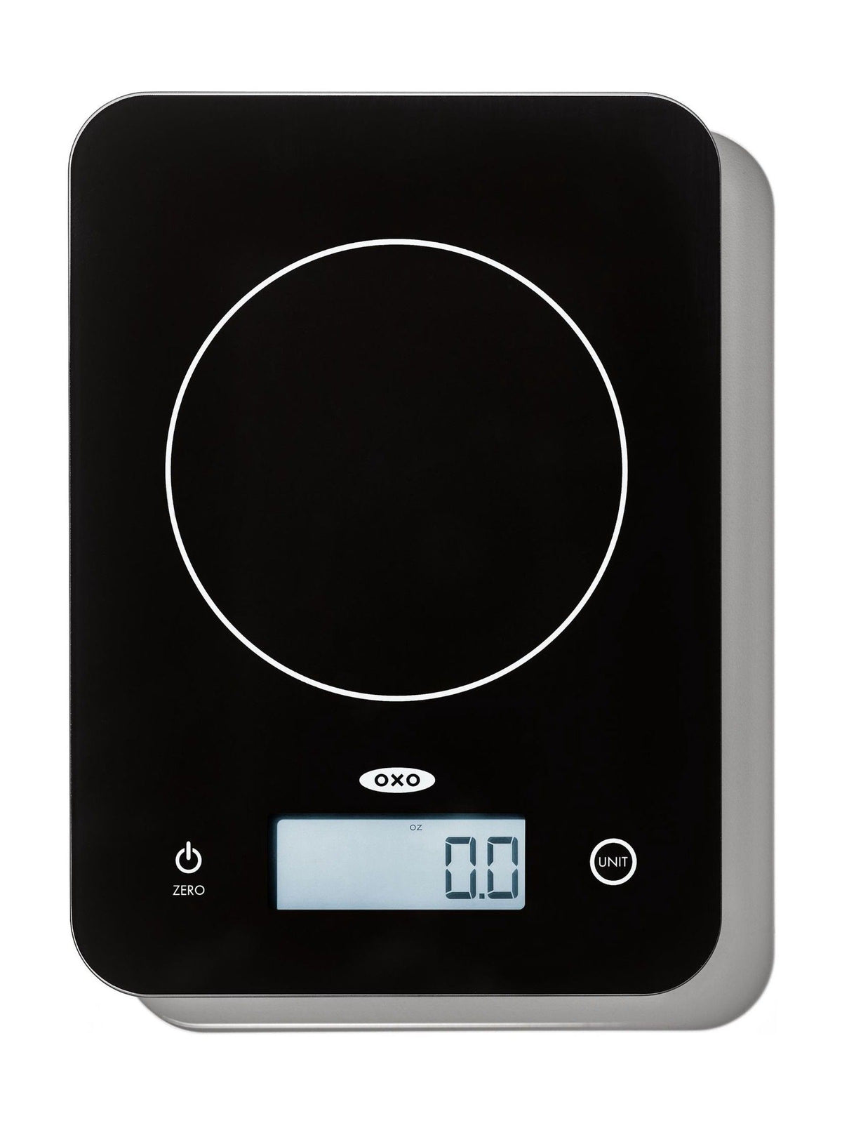 Oxo Silver 5Kg Glass Scale