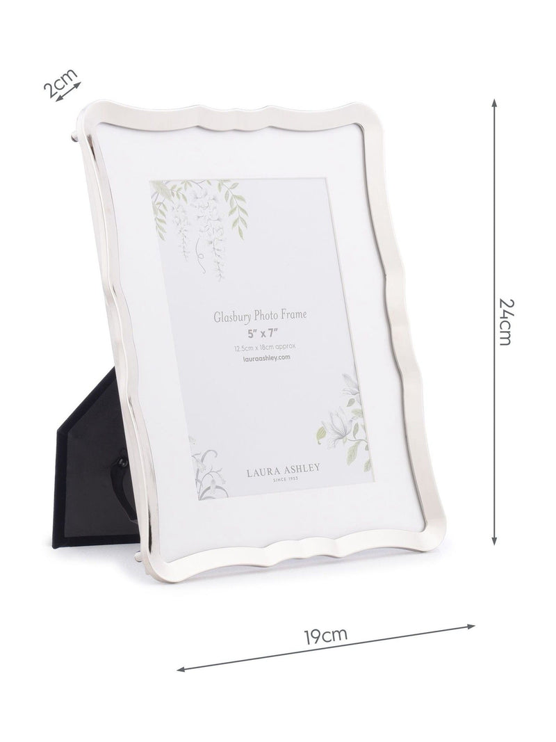 Laura Ashley Silver Glasbury Photo Frame