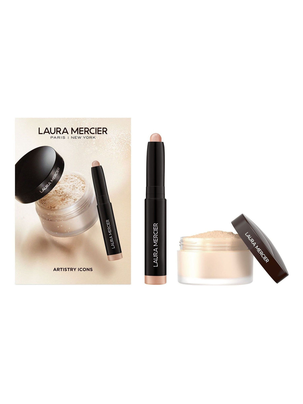Laura Mercier Artistry Icons travel size makeup set, UK version