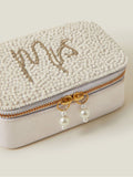 Accessorize Natural Bridal Mrs Jewellery Box