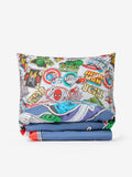 Blue Marvel duvet cover and pillowcase set Single - British product