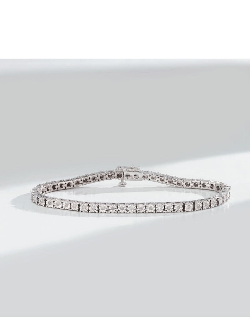 The Diamond Store white diamond bracelet 0.57ct (British brand)