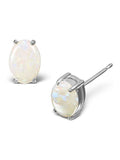 The Diamond Store opal earrings 7x5mm (British brand)