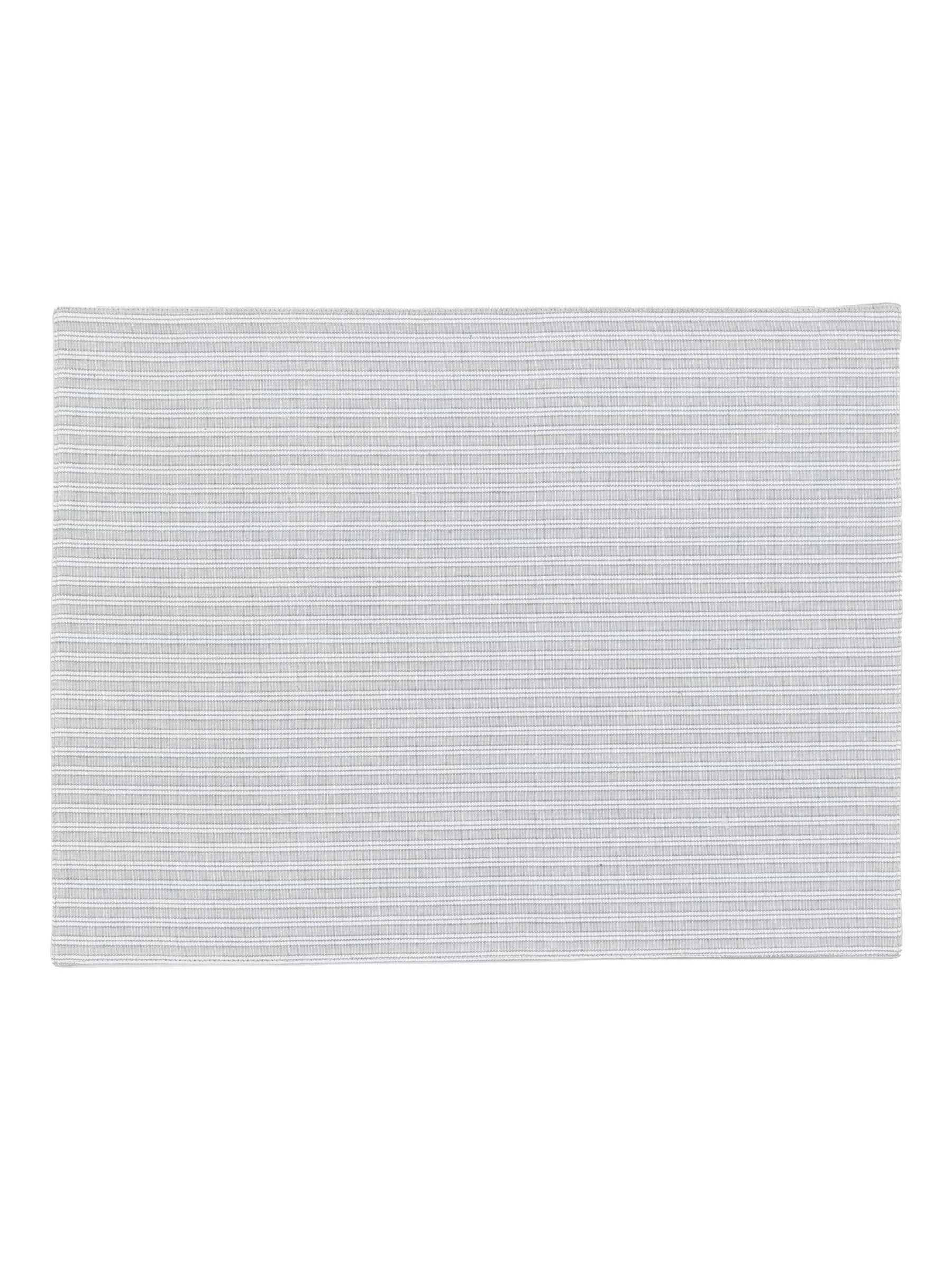 Gallery Home grey woven striped placemats 4 pack, UK version