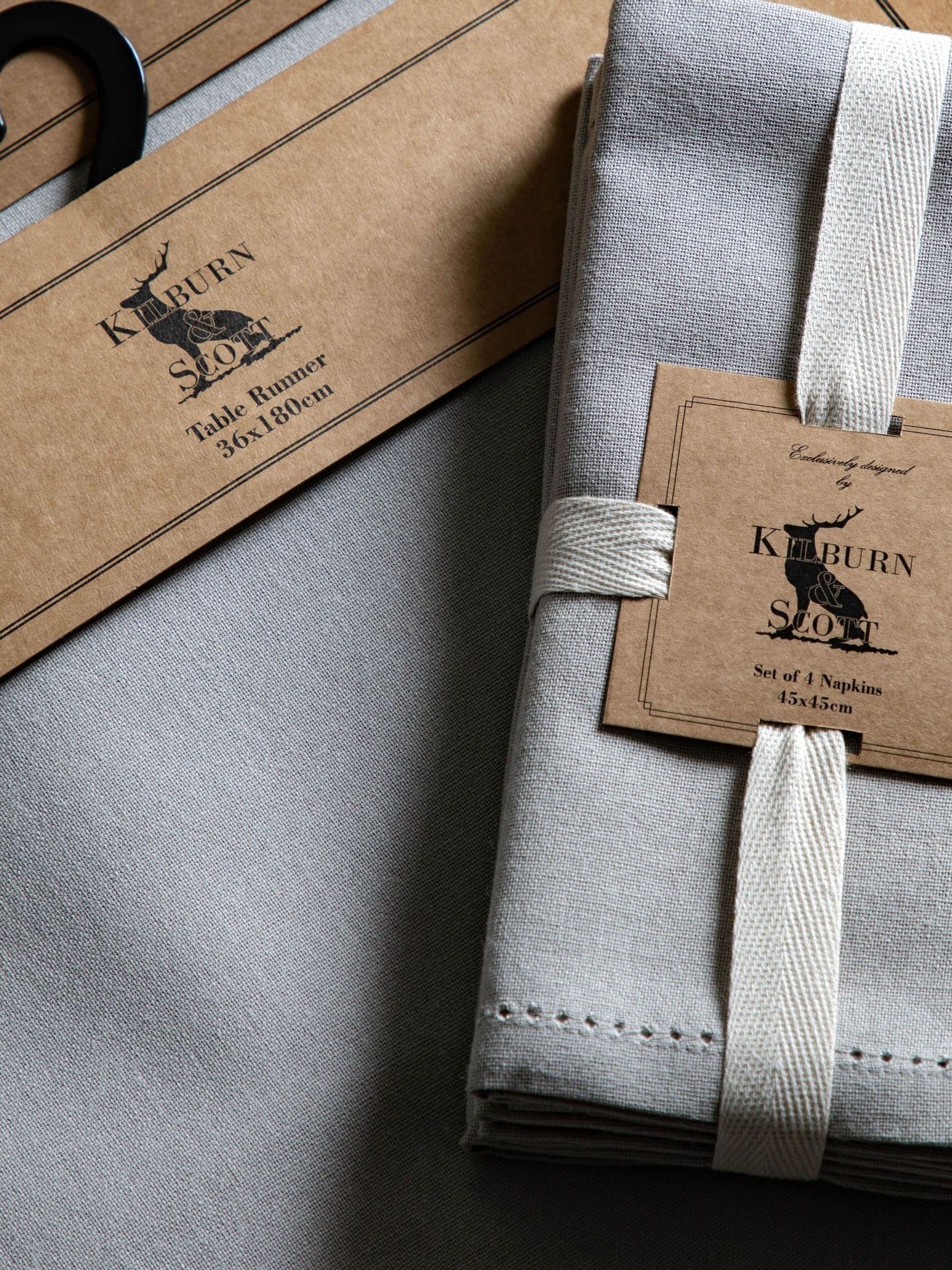 Gallery Home Grey Large Dove Table Runner