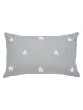 Helena Springfield grey tufted star duvet cover and pillowcase set, UK version