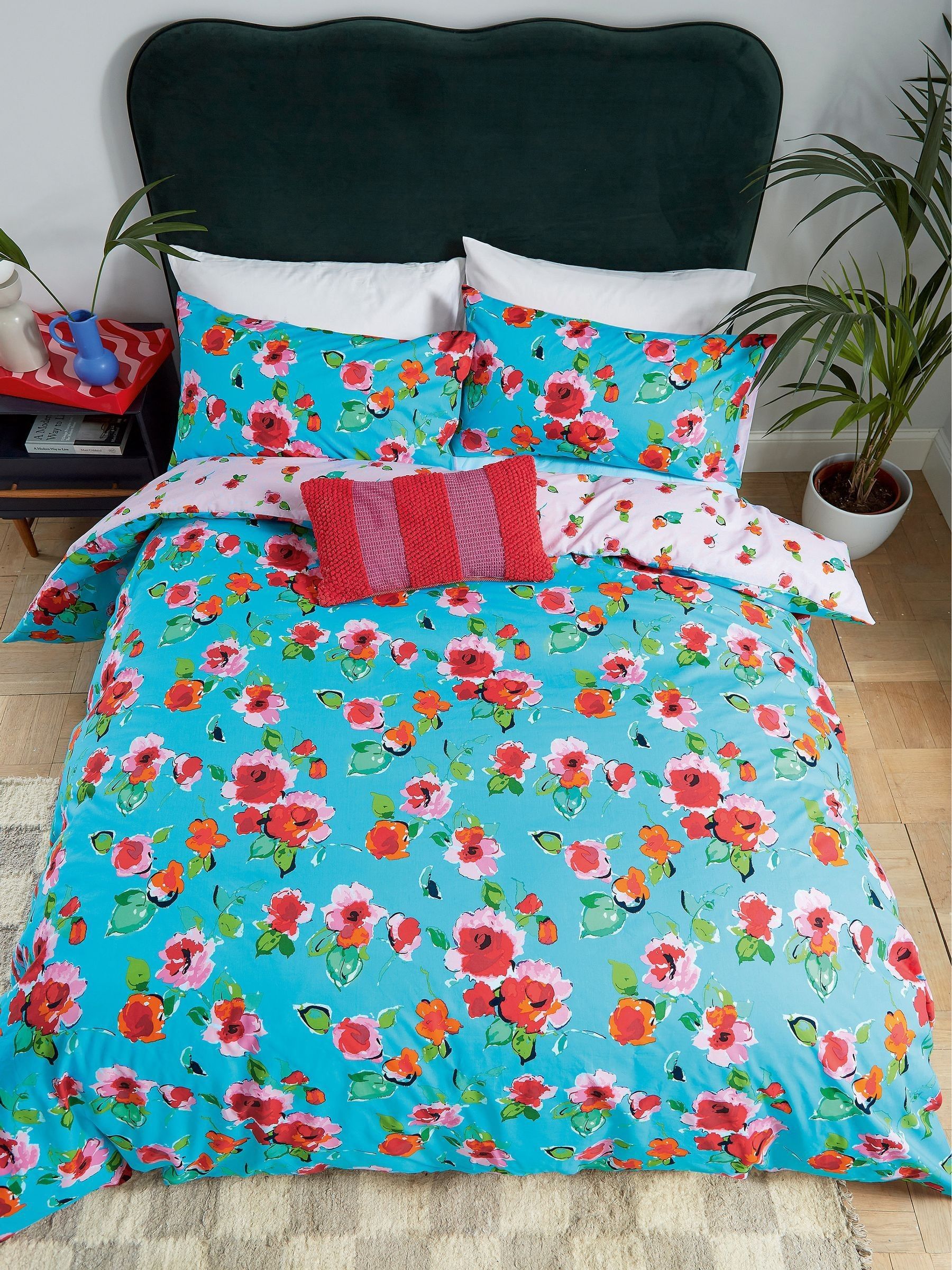 Helena Springfield Multi Rosie Duvet Cover and Pillowcase Set