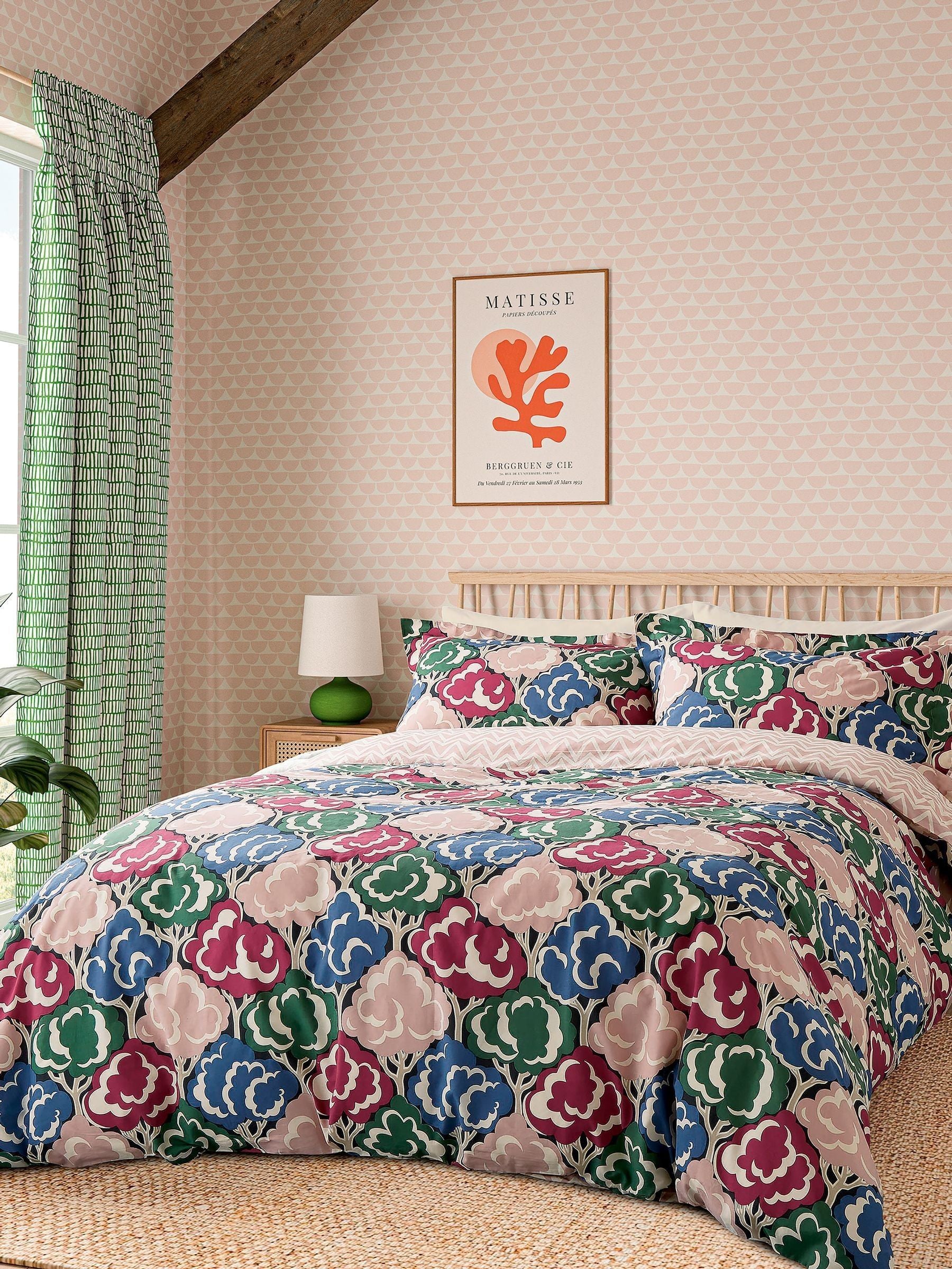 Scion Berry Willow Tree duvet cover and pillowcase set (British brand)